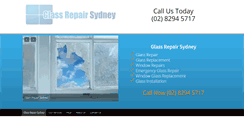 Desktop Screenshot of glassrepairsydney.net